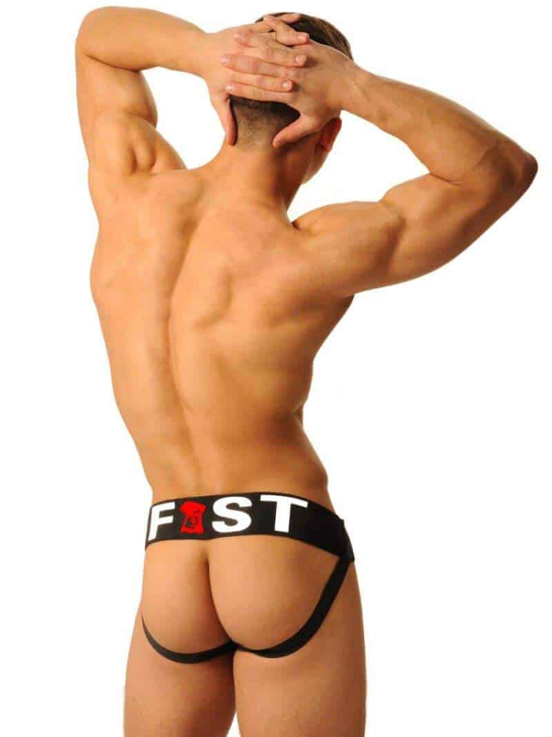  Fist Logo Jock Strap • Schwarz