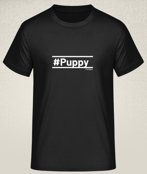 T-Shirt #Puppy Cologne