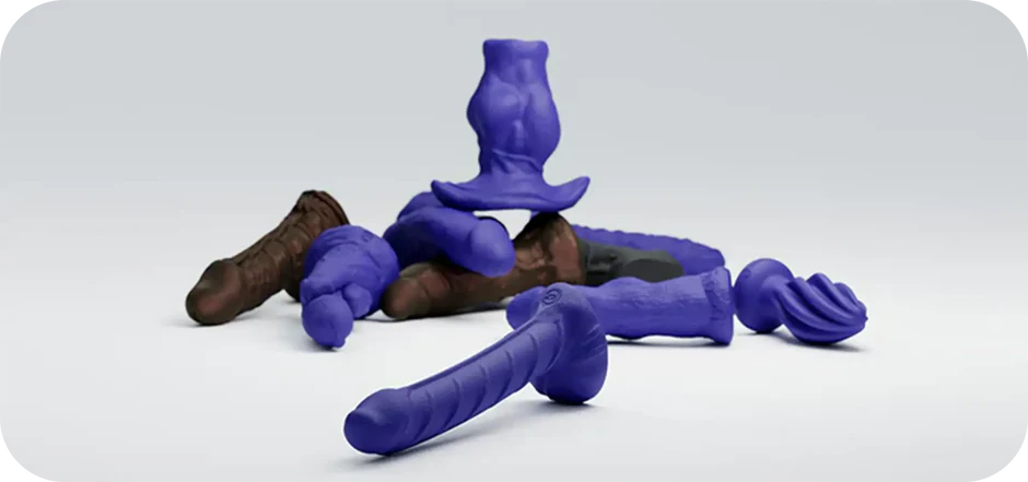 platinum silicone dildos and sex toys by Greedy Cluster